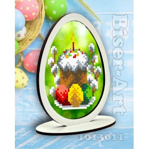 1013011 Писанка на дерев'яній основі