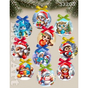 33205 Набір пошитих іграшок (10 шт)