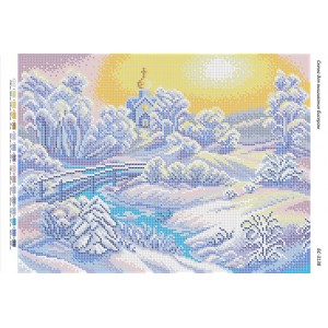 БС 3138 Зимовий пейзаж
