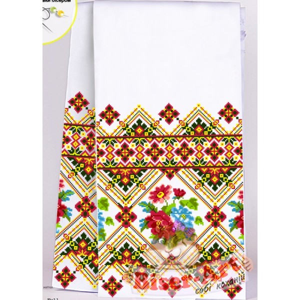 8021 Рушник для вишивки бісером (нитками)