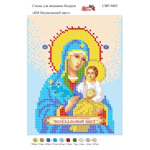 СВР-5003  Божа Матір Неувядаемый цвет