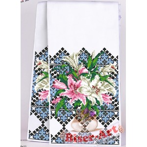 8037 Рушник для вишивки бісером (нитками)