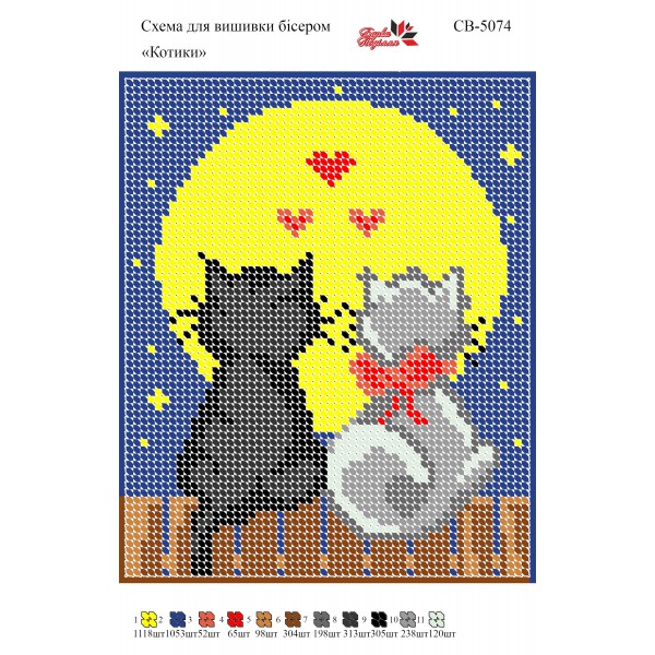 СВ 5074 Котики і місяць