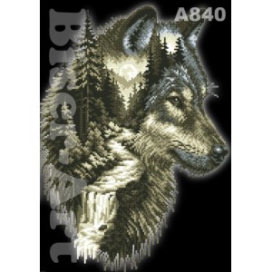 А840 Срібний вовк