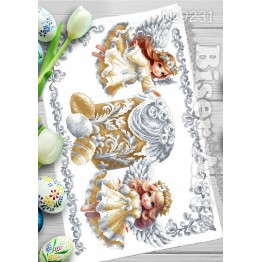 231 Пасхальний рушник для вишивки бісером (нитками) 231 Пасхальний рушник для вишивки бісером (нитками)