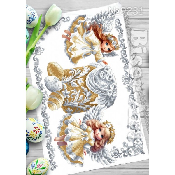 231 Пасхальний рушник для вишивки бісером (нитками) 231 Пасхальний рушник для вишивки бісером (нитками)