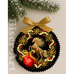 33277 Пошита ялинкова іграшка