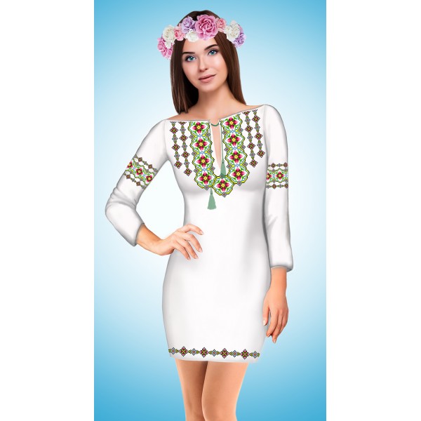ПЖК 001 Жіноча сукня коротка