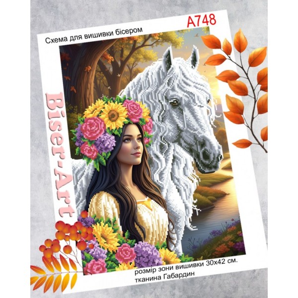 А748 Дівчина і кінь