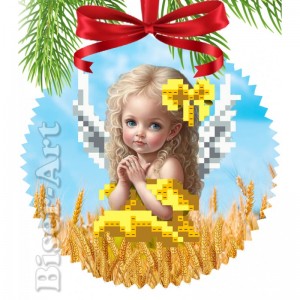 33159 Пошита ялинкова іграшка Янгол