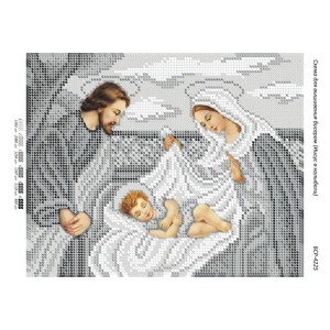 БСР 4225 Ісус у колисці (срібна)
