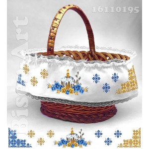 16110195 Стрічка на кошик для вишивки бісером(нитками)