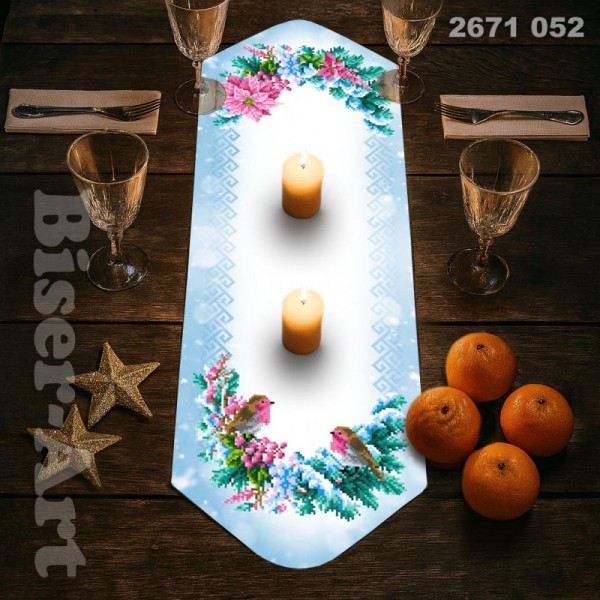 2671052 Ранер для вишивки бісером (або нитками)