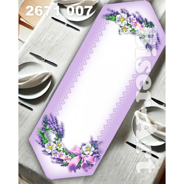 2671007 Ранер для вишивки бісером (або нитками)