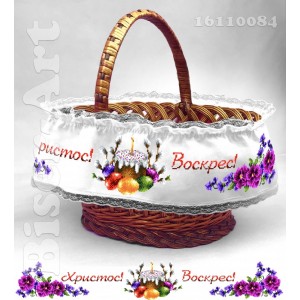 16110084 Стрічка на кошик для вишивки бісером(нитками)