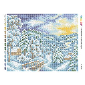 БС 4192 Зимовий краєвид