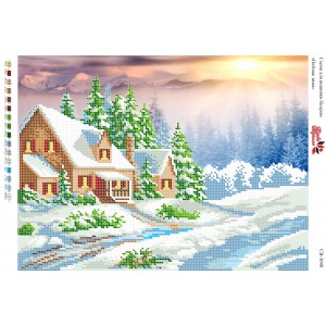 СВ 3040 Зимовий пейзаж у горах