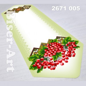 2671005 Ранер для вишивки бісером (або нитками)