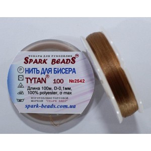 2602 Нитка бісерна Spark Beads  100м